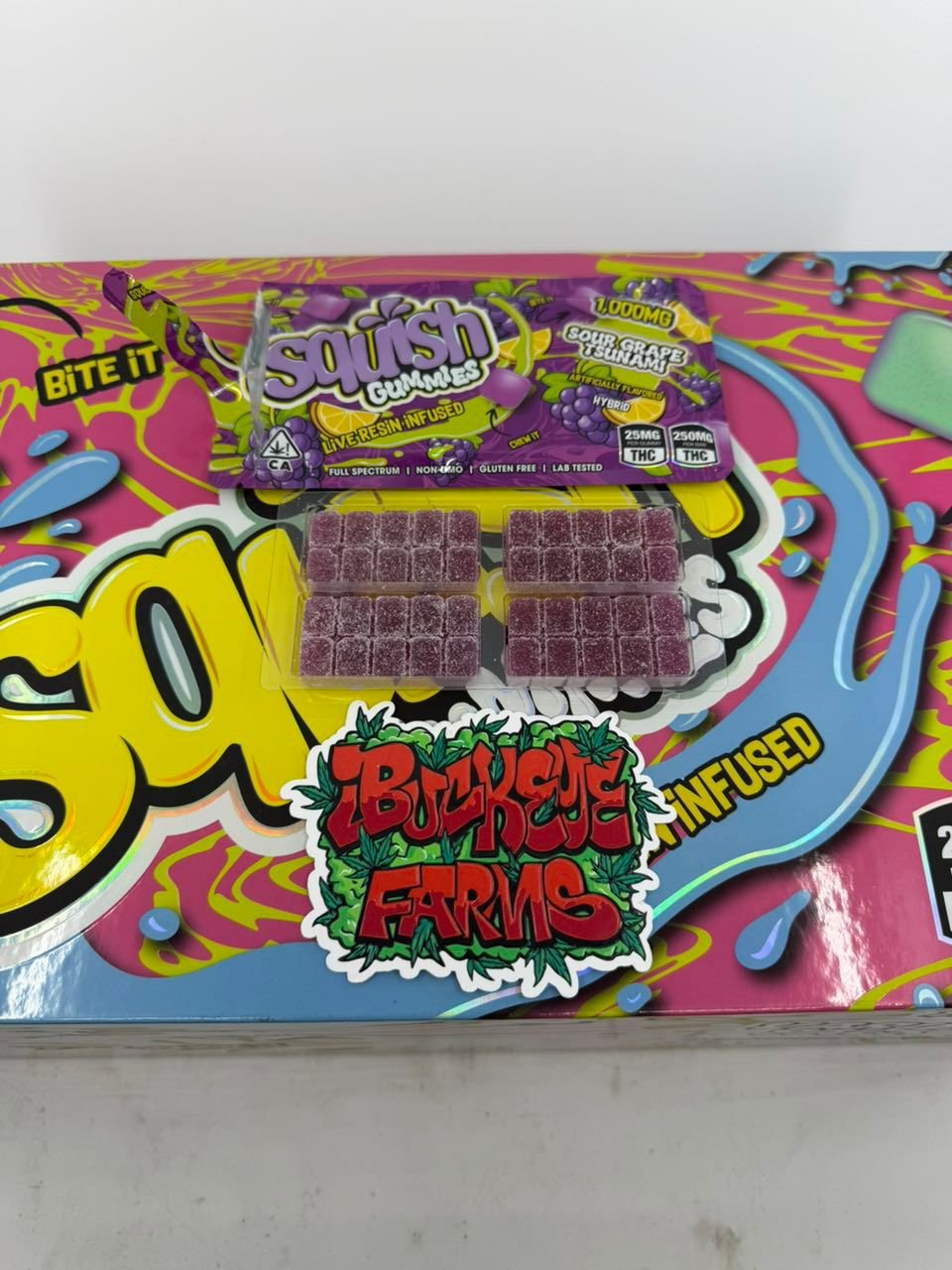 SQUISH 1000MG GUMMIES SQUISH 1000MG GUMMIES